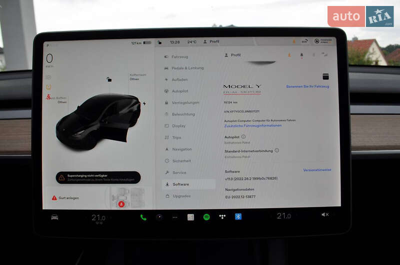 Позашляховик / Кросовер Tesla Model Y 2022 в Дніпрі