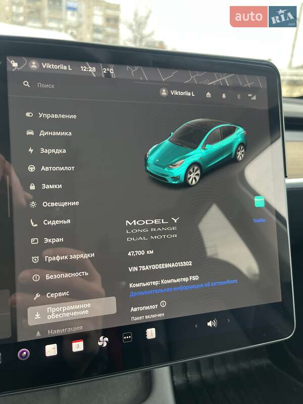 Внедорожник / Кроссовер Tesla Model Y 2022 в Кропивницком