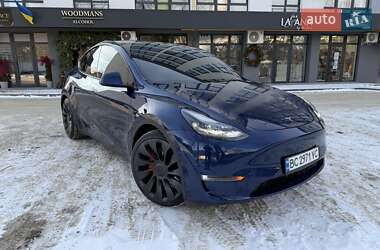 Внедорожник / Кроссовер Tesla Model Y 2021 в Львове