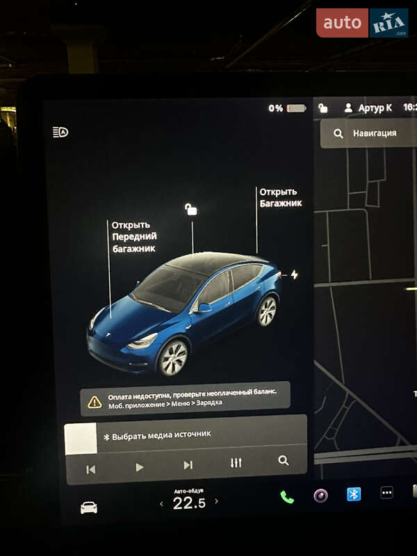 Позашляховик / Кросовер Tesla Model Y 2021 в Києві фото 13 Позашляховик / Кросовер Tesla Model Y 2021 в Києві