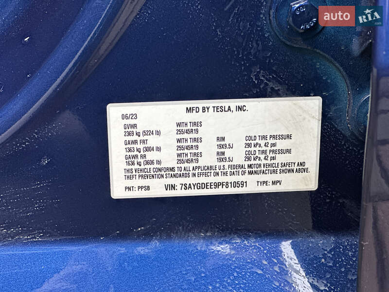 Внедорожник / Кроссовер Tesla Model Y 2023 в Киеве фото 27 Внедорожник / Кроссовер Tesla Model Y 2023 в Киеве