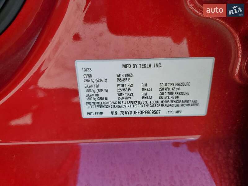 Внедорожник / Кроссовер Tesla Model Y 2023 в Львове