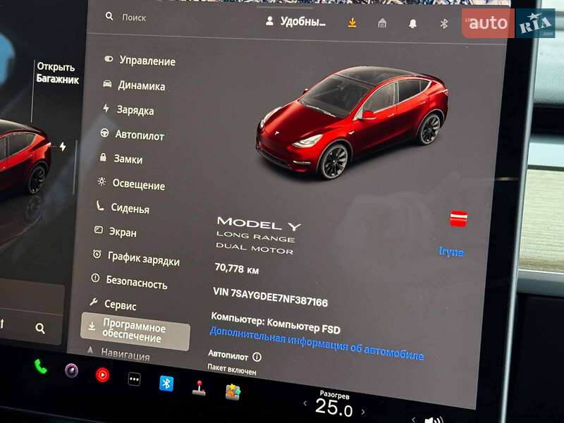 Позашляховик / Кросовер Tesla Model Y 2022 в Києві