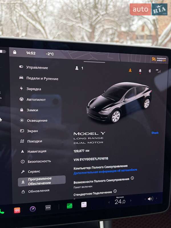 Позашляховик / Кросовер Tesla Model Y 2020 в Львові