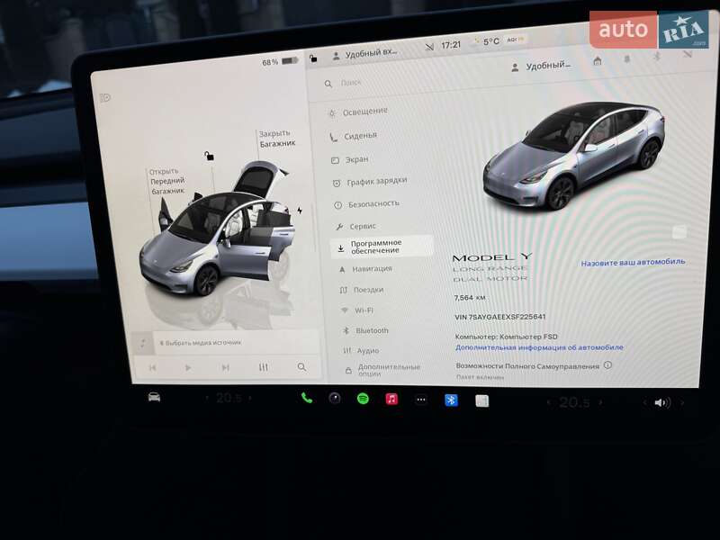 Позашляховик / Кросовер Tesla Model Y 2024 в Ужгороді фото 27 Позашляховик / Кросовер Tesla Model Y 2024 в Ужгороді