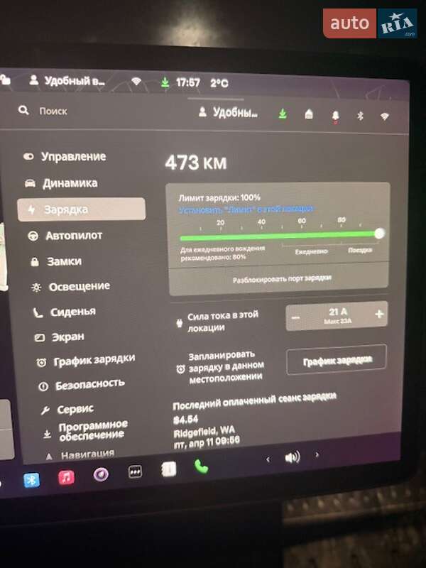 Внедорожник / Кроссовер Tesla Model Y 2021 в Днепре