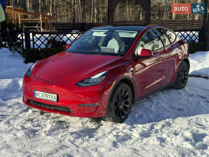 Позашляховик / Кросовер Tesla Model Y 2021 в Луцьку