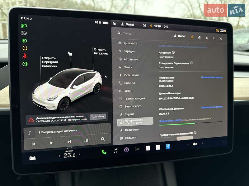 Внедорожник / Кроссовер Tesla Model Y 2020 в Львове