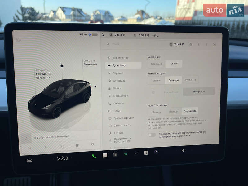 Позашляховик / Кросовер Tesla Model Y 2022 в Луцьку