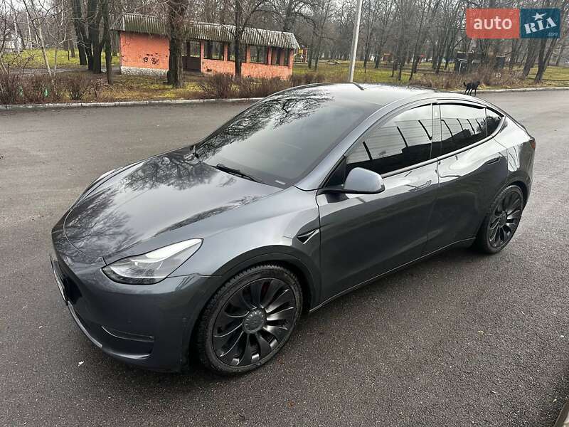 Внедорожник / Кроссовер Tesla Model Y 2021 в Днепре фото 6 Внедорожник / Кроссовер Tesla Model Y 2021 в Днепре