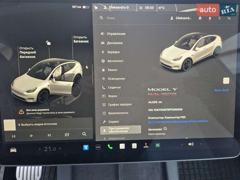 Внедорожник / Кроссовер Tesla Model Y 2023 в Львове фото 9 Внедорожник / Кроссовер Tesla Model Y 2023 в Львове