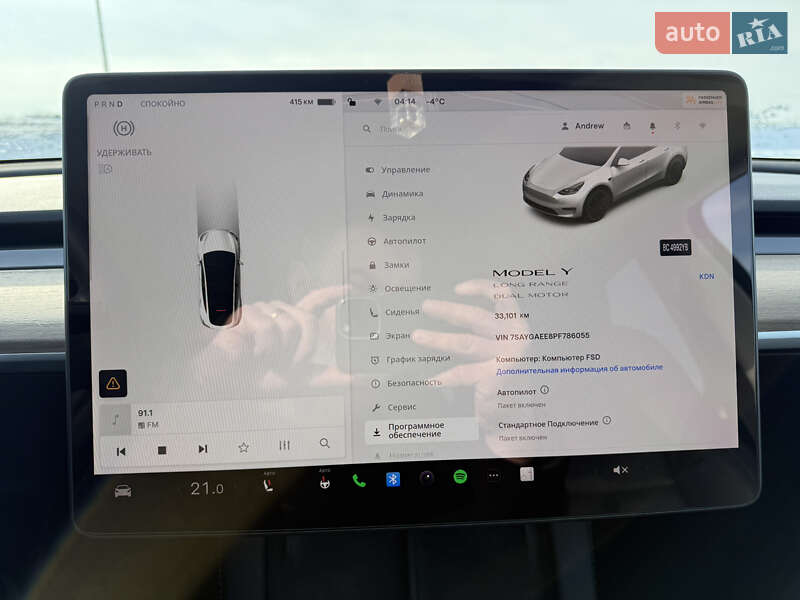 Позашляховик / Кросовер Tesla Model Y 2023 в Львові