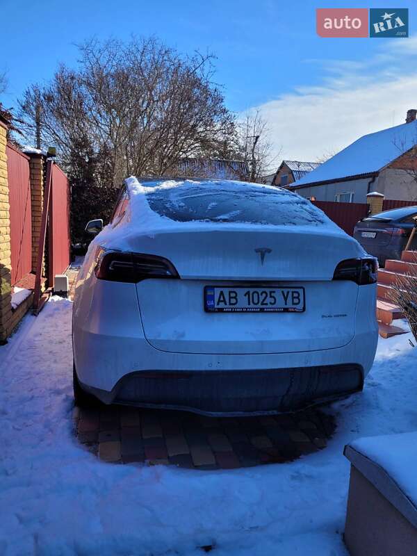 2021 Tesla Model Y, VIN 5YJYGDEE8MF279831:plate — фото 1 (autoria)