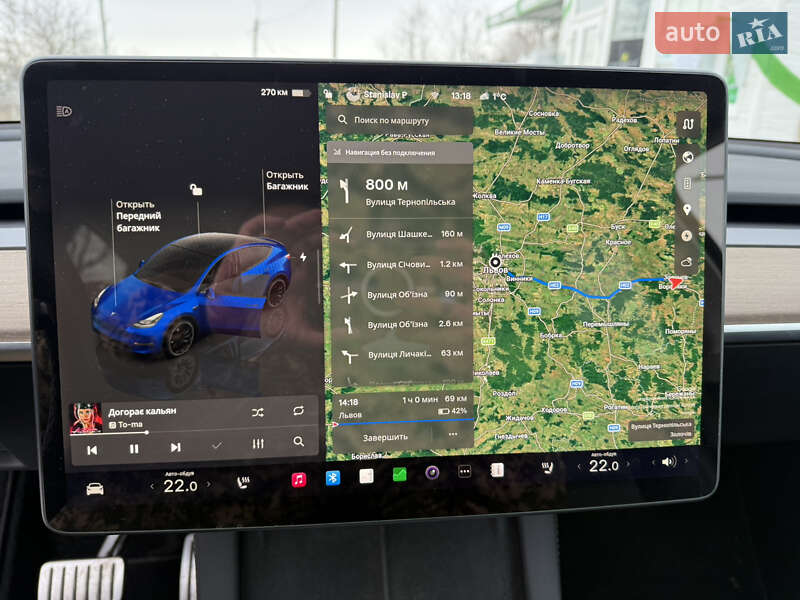 Позашляховик / Кросовер Tesla Model Y 2022 в Львові