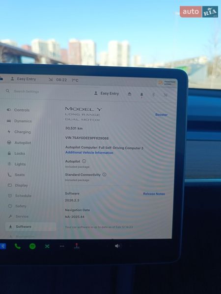 Внедорожник / Кроссовер Tesla Model Y 2022 в Киеве