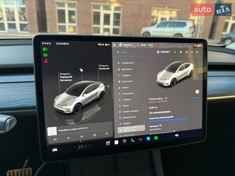 Позашляховик / Кросовер Tesla Model Y 2024 в Києві фото 15 Позашляховик / Кросовер Tesla Model Y 2024 в Києві
