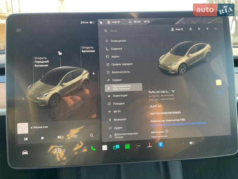 Внедорожник / Кроссовер Tesla Model Y 2024 в Стрые