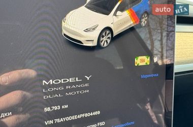 Внедорожник / Кроссовер Tesla Model Y 2023 в Одессе