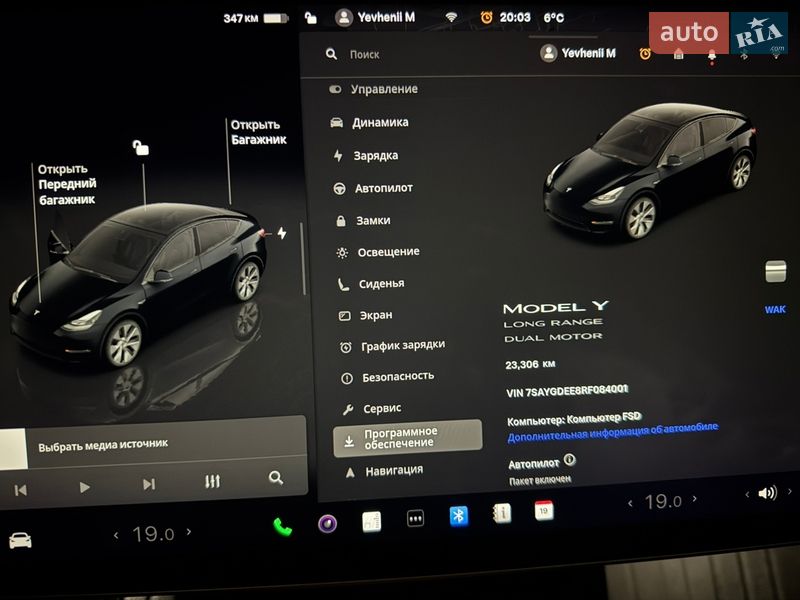 Внедорожник / Кроссовер Tesla Model Y 2024 в Днепре