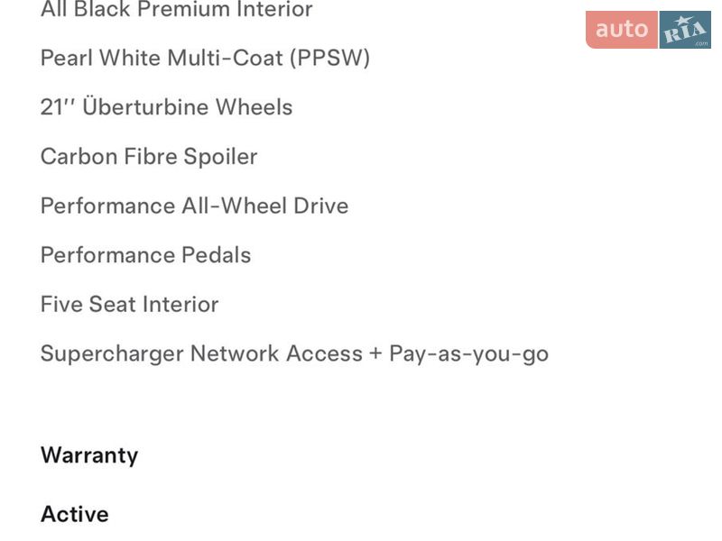 Позашляховик / Кросовер Tesla Model Y 2022 в Луцьку