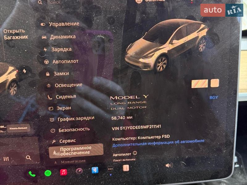 Позашляховик / Кросовер Tesla Model Y 2021 в Харкові фото 11 Позашляховик / Кросовер Tesla Model Y 2021 в Харкові