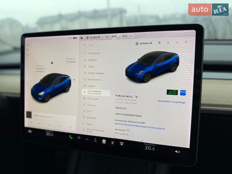 Внедорожник / Кроссовер Tesla Model Y 2021 в Ровно