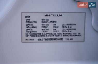 Внедорожник / Кроссовер Tesla Model Y 2021 в Киеве