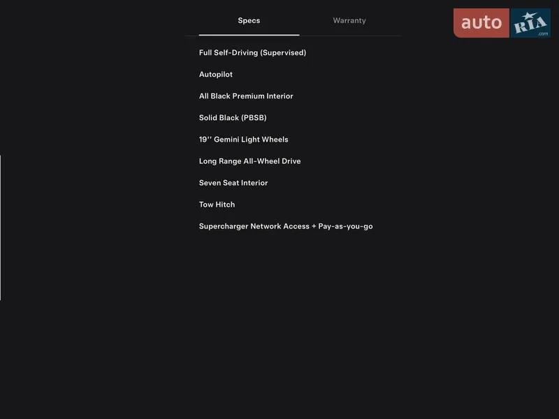Внедорожник / Кроссовер Tesla Model Y 2022 в Киеве документ