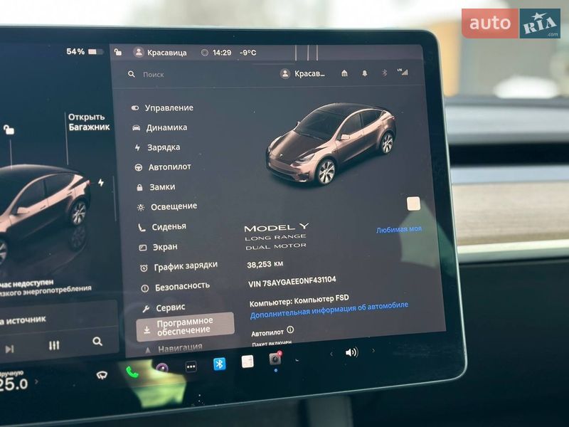 Внедорожник / Кроссовер Tesla Model Y 2022 в Киеве