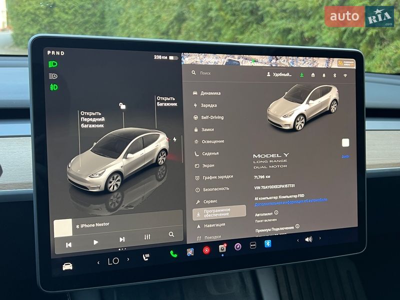 Внедорожник / Кроссовер Tesla Model Y 2023 в Львове фото 22 Внедорожник / Кроссовер Tesla Model Y 2023 в Львове