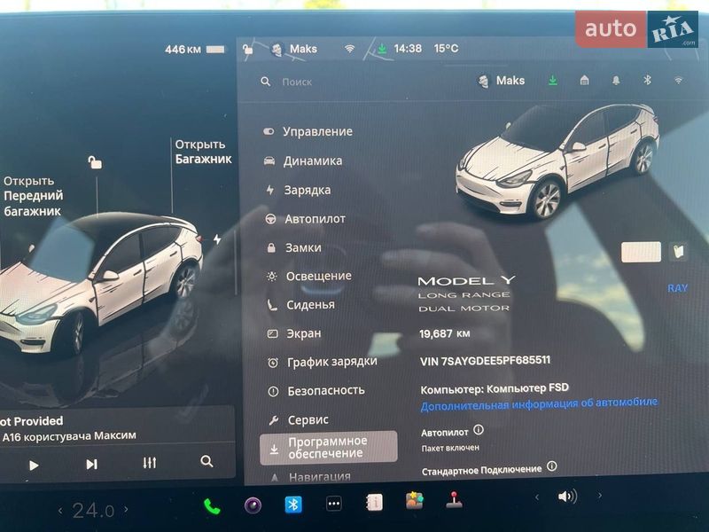 Внедорожник / Кроссовер Tesla Model Y 2023 в Киеве