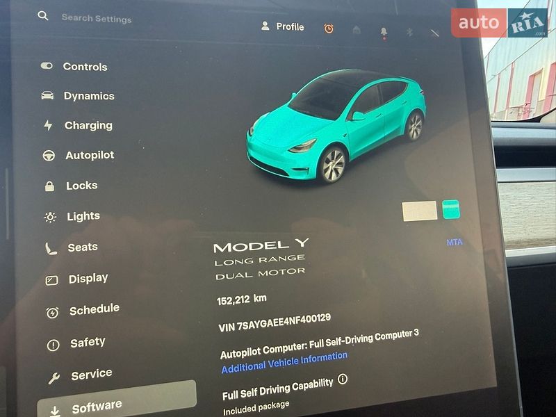 Внедорожник / Кроссовер Tesla Model Y 2022 в Львове