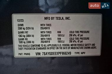 Внедорожник / Кроссовер Tesla Model Y 2023 в Львове