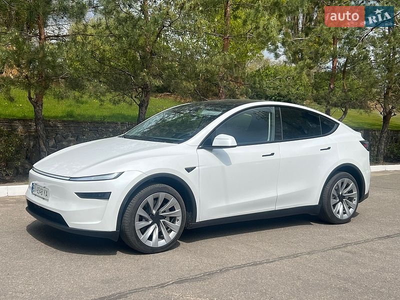 2025 Tesla Model Y, VIN 7SAYGDEE2TF338406:plate — zdjęcie 1 (autoria)