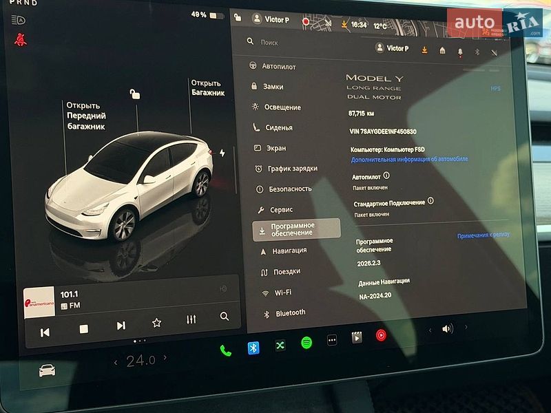 Позашляховик / Кросовер Tesla Model Y 2022 в Харкові