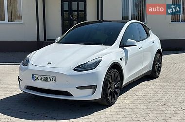 Внедорожник / Кроссовер Tesla Model Y 2021 в Тернополе