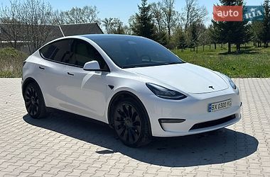Внедорожник / Кроссовер Tesla Model Y 2021 в Тернополе