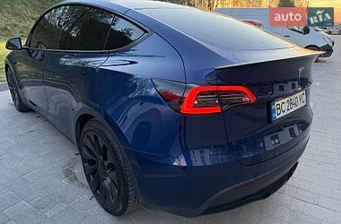 Внедорожник / Кроссовер Tesla Model Y 2021 в Львове