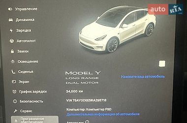 Внедорожник / Кроссовер Tesla Model Y 2024 в Киеве