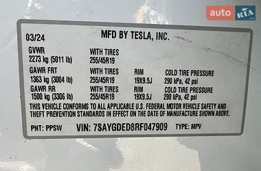 Позашляховик / Кросовер Tesla Model Y 2024 в Дніпрі