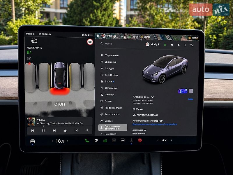 Внедорожник / Кроссовер Tesla Model Y 2024 в Киеве