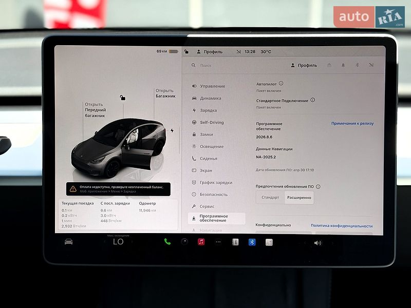 Внедорожник / Кроссовер Tesla Model Y 2024 в Киеве