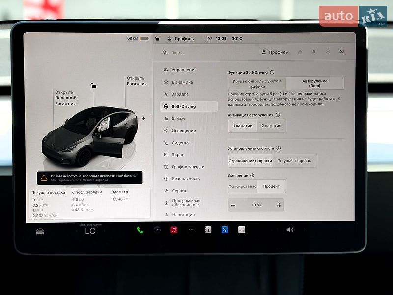 Внедорожник / Кроссовер Tesla Model Y 2024 в Киеве