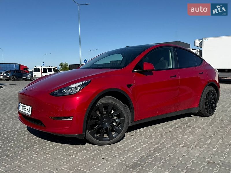 Внедорожник / Кроссовер Tesla Model Y 2021 в Львове