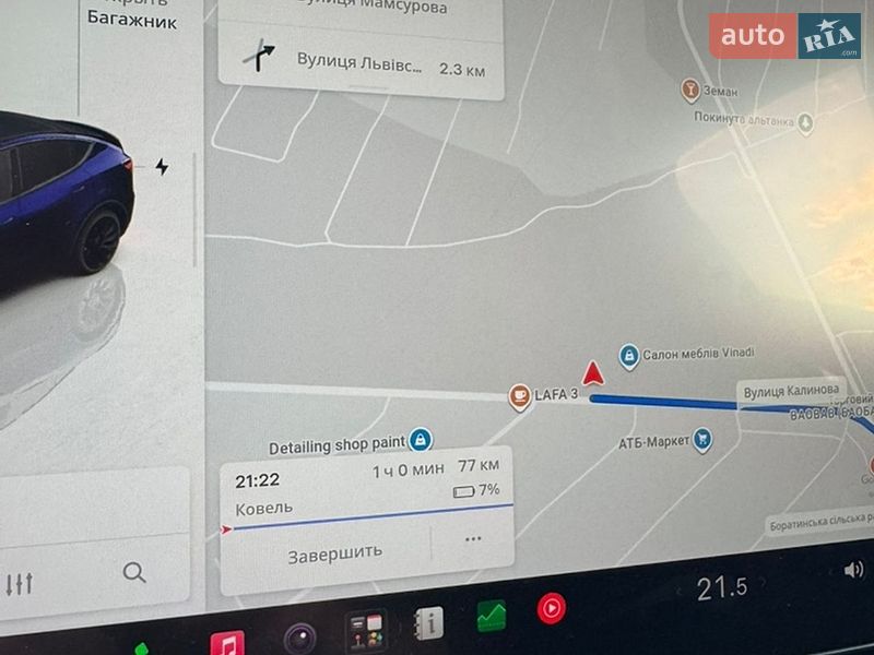 Внедорожник / Кроссовер Tesla Model Y 2022 в Луцке