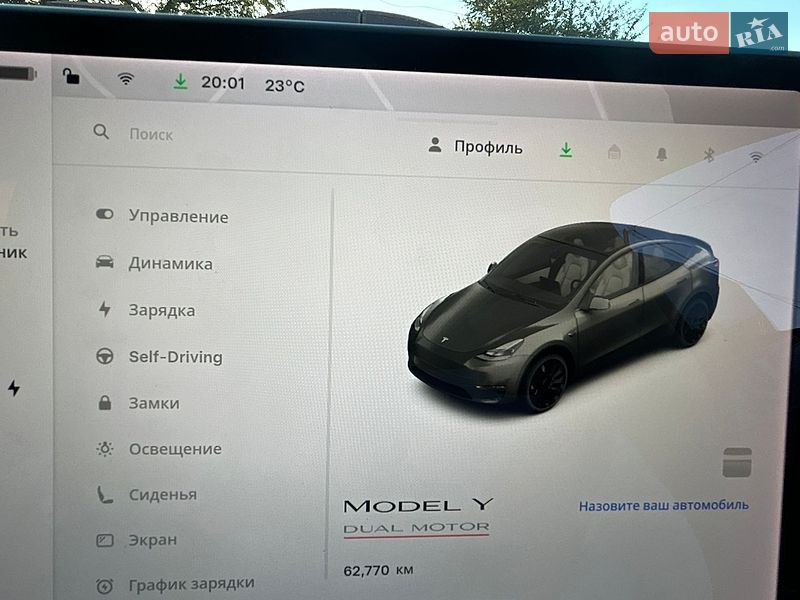 Внедорожник / Кроссовер Tesla Model Y 2022 в Виннице