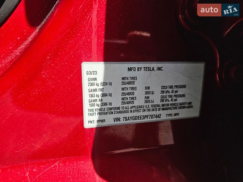 Внедорожник / Кроссовер Tesla Model Y 2023 в Львове