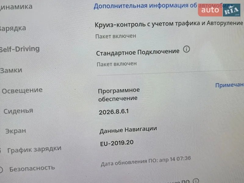 Позашляховик / Кросовер Tesla Model Y 2020 в Львові документ