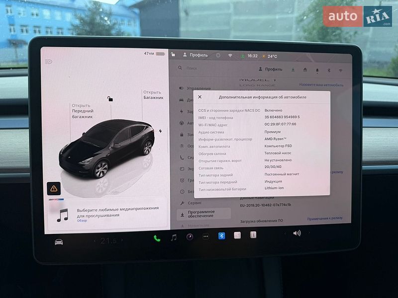 Позашляховик / Кросовер Tesla Model Y 2024 в Львові