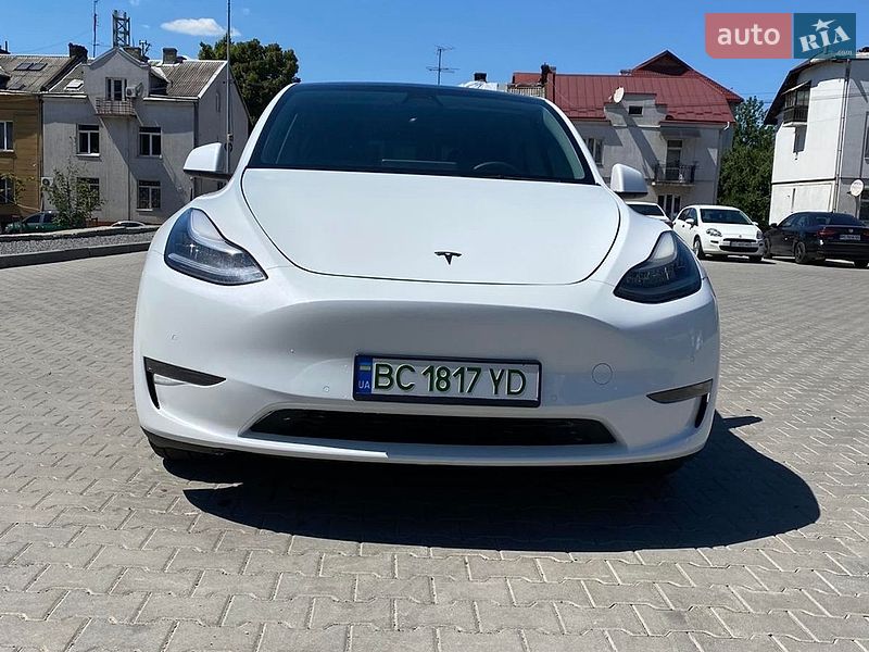 Внедорожник / Кроссовер Tesla Model Y 2021 в Львове